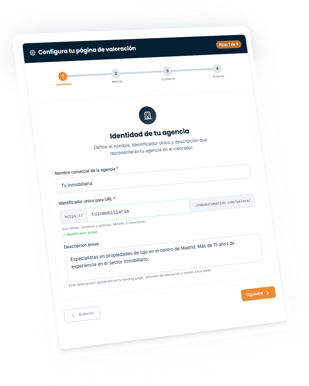 Listo en 5 minutos, captando leads para siempre